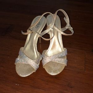 Sparkly Deb heels